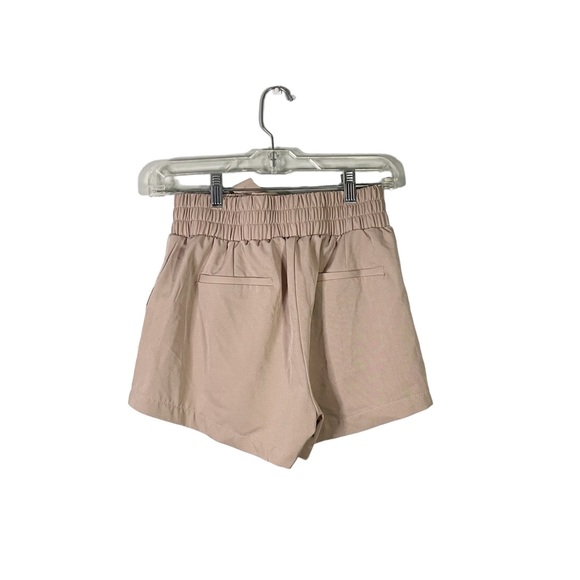 Revamped Rose Pink Boho Casual Loose Fit Shorts Elastic Waistband Size Medium - Picture 2 of 7